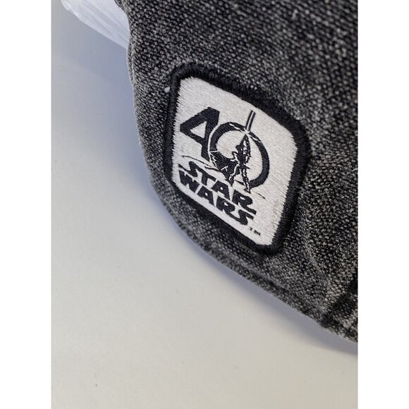 Star Wars 40th Anniversary Gray Darth Vader Baseball Cap Hat Snap-back New Era - Picture 14 of 16